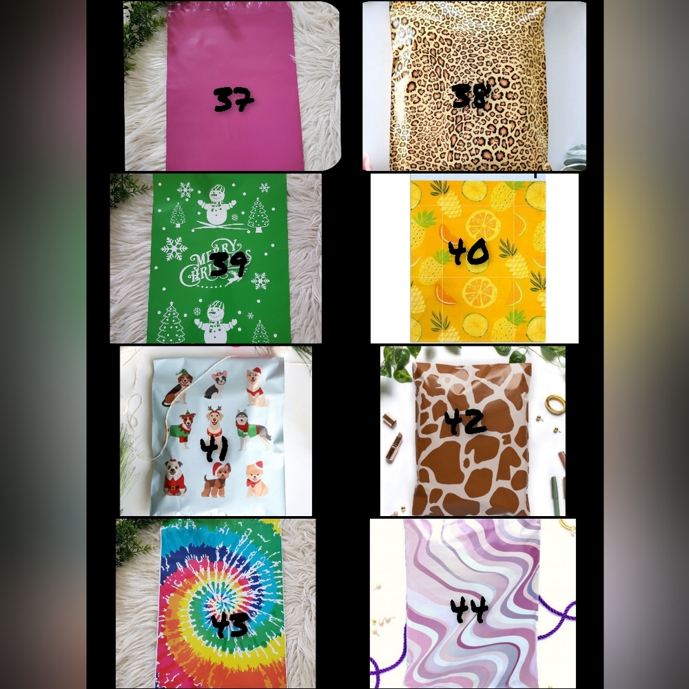 100 10X13 PICK YOUR OWN DESIGN POLY MAILER - Picture 6 of 6